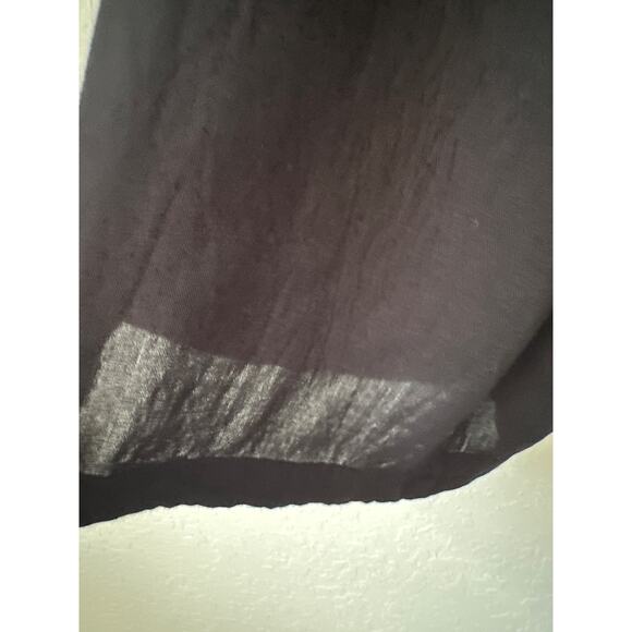 Island Planet🌿Black Palazzo Pants Wide Leg Boho Lounge Resort Women’s SZ Small - Picture 10 of 10